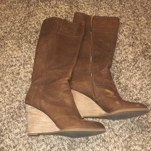 Franco Sarto Lara wedge boots